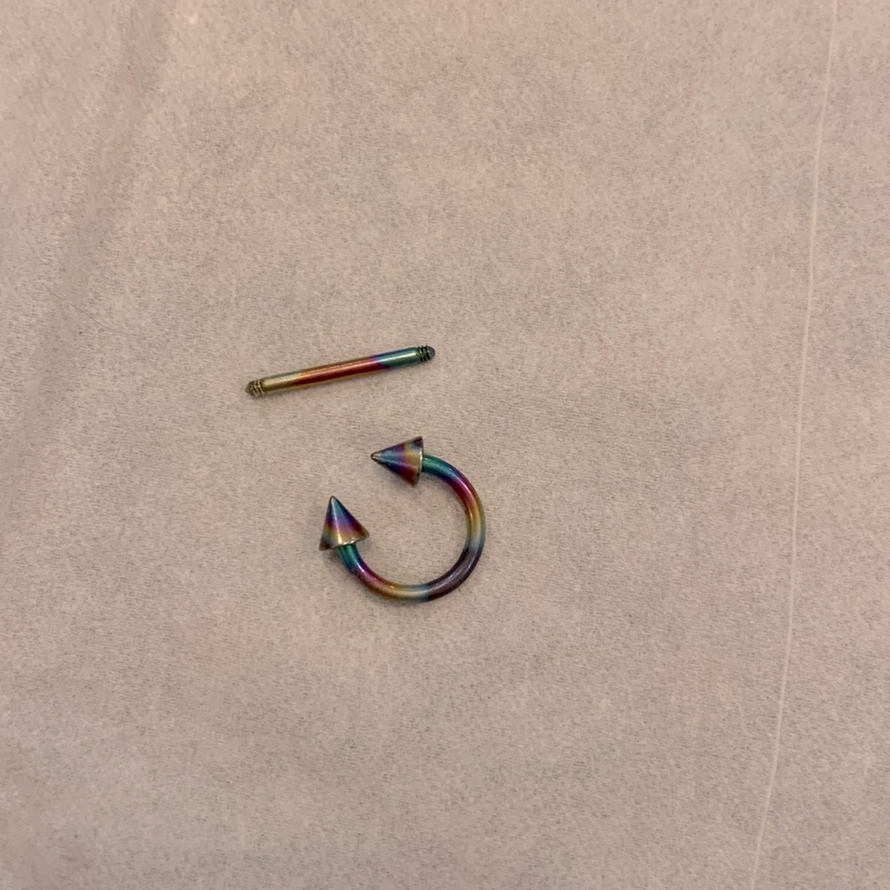 Metallic Belly Ring Set